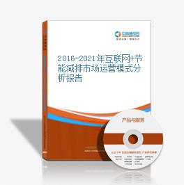 2016-2021年互聯網+節能減排市場運營模式分析報告
